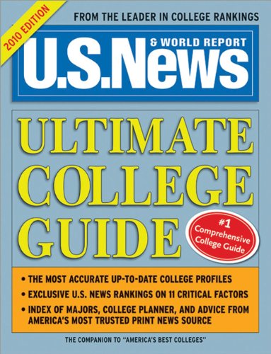 U.s. News & World Report Ultimate College Guide 2010 Learning & Reference