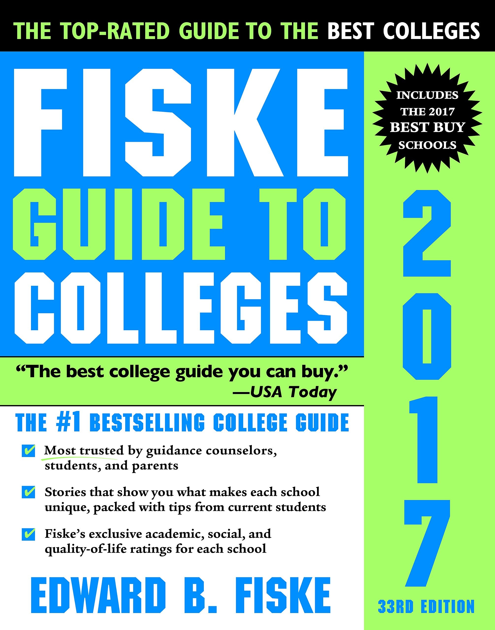 Fiske Guide to Colleges 2017 book