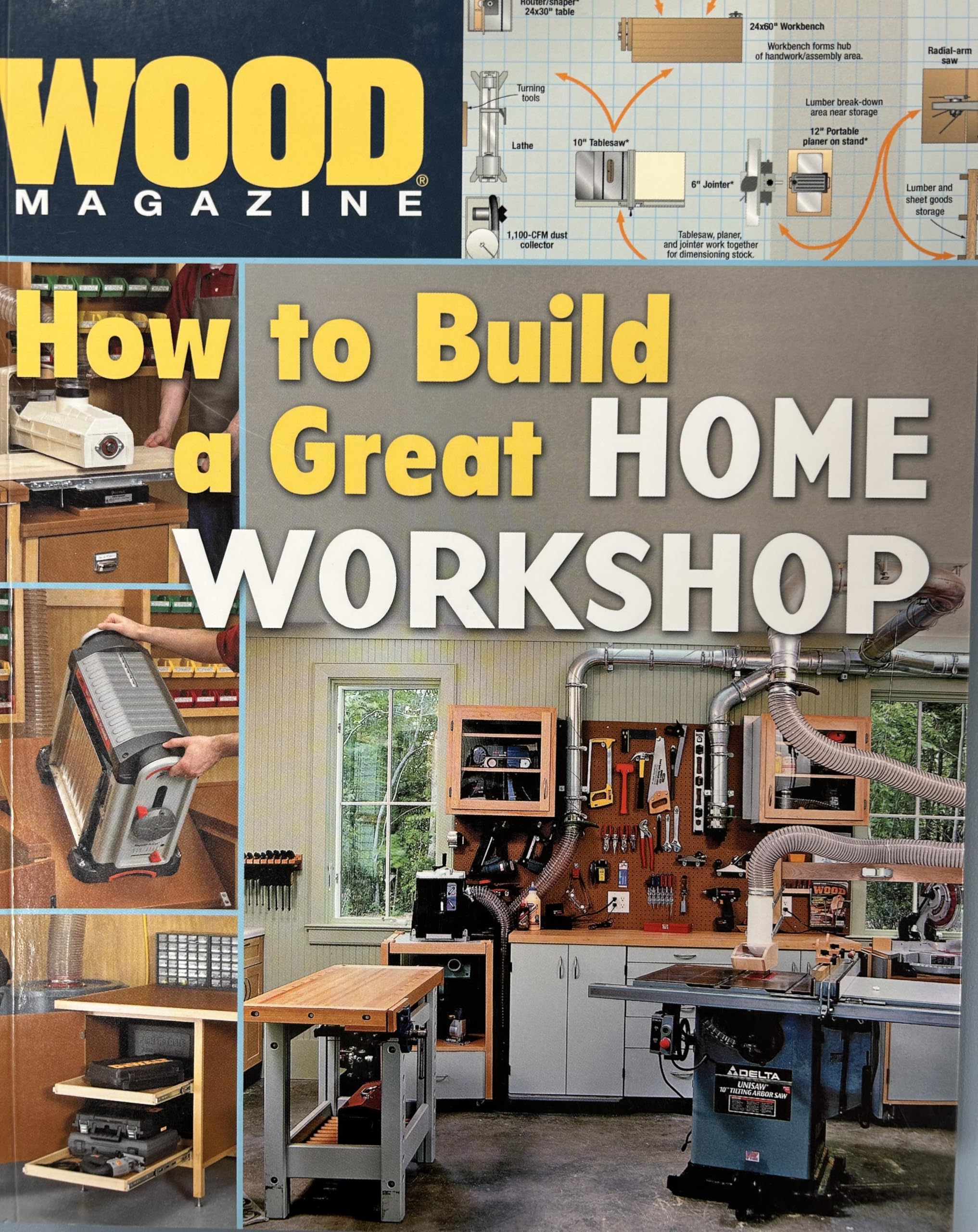 How to Build a Great Home Workshop (Wood Magazine) Hobbies & Crafts