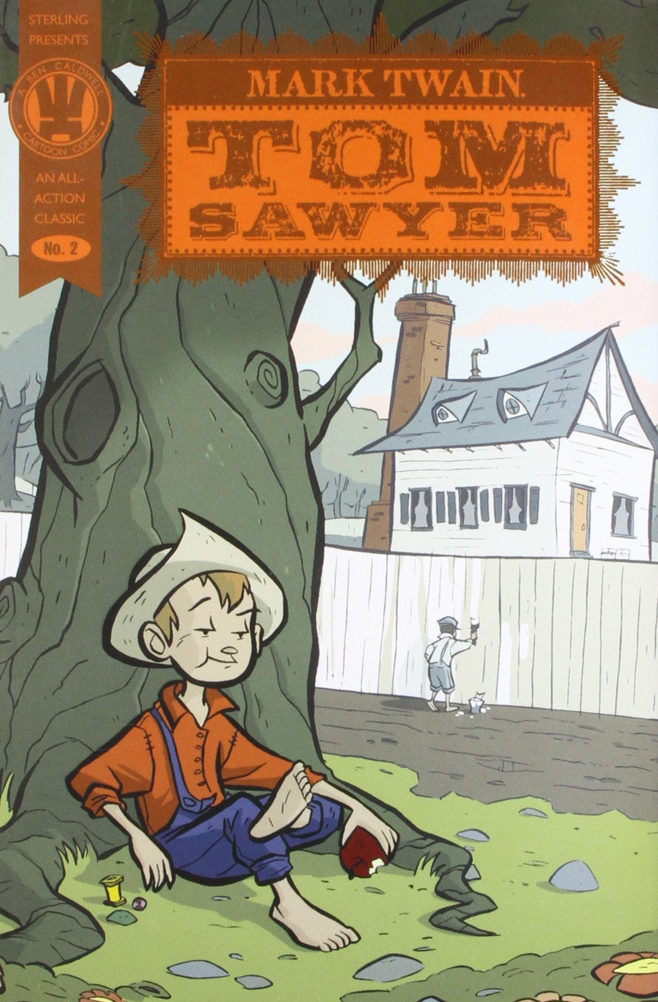 Tom Sawyer: Tom Sawyer by Mark Twain (All-Action Classics, Band 2) Manga