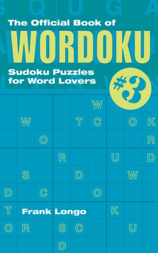 The Official Book of Wordoku: Sudoku Puzzles for Word Lovers Leisure & Fun