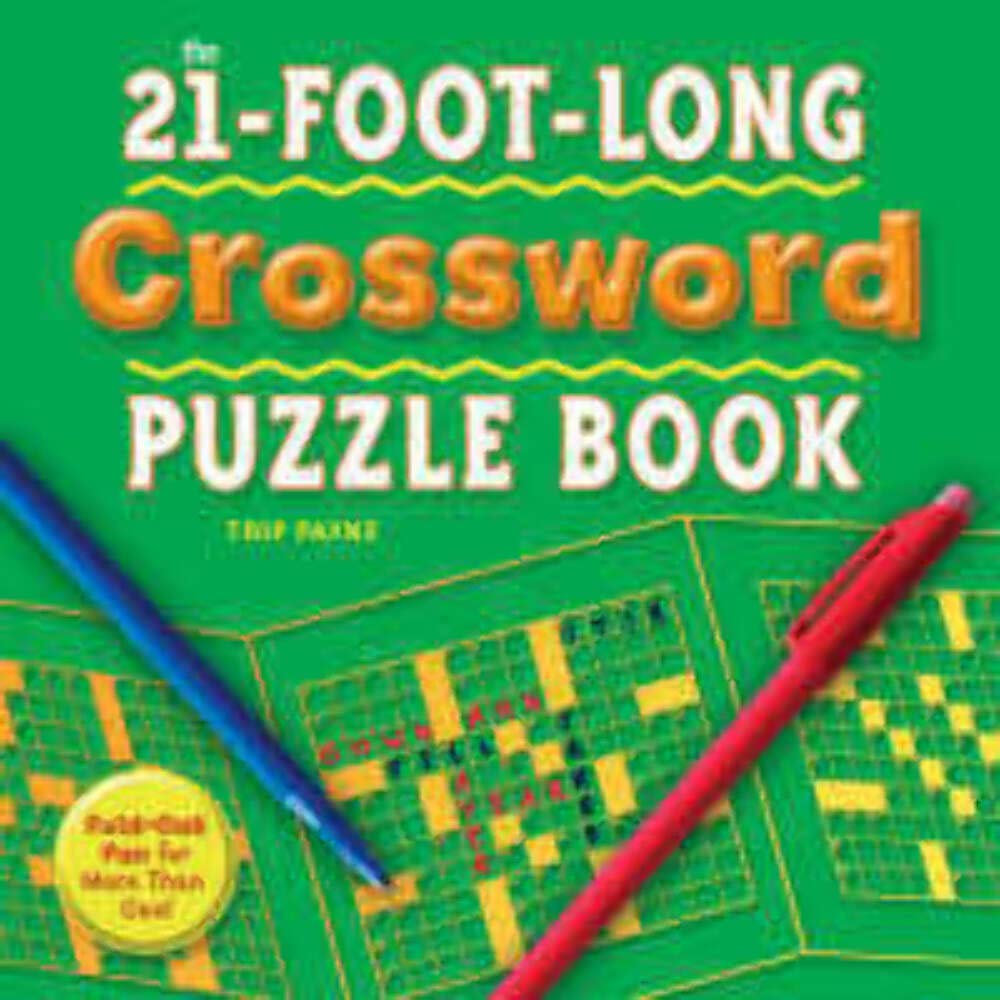 The 21-foot-long Crossword Puzzle Book: Fold-out Fun for More Than One Tiptoi & Games