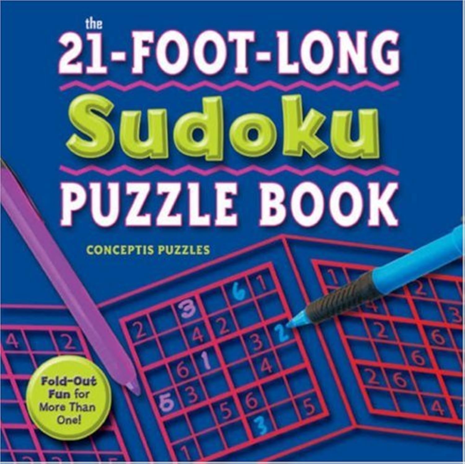The 21-foot-long Sudoku Puzzle Book: Fold-out Fun for More Than One Tiptoi & Games