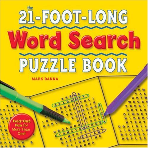 The 21-foot-long Word Search Puzzle Book: Fold-out Fun for More Than One Tiptoi & Games