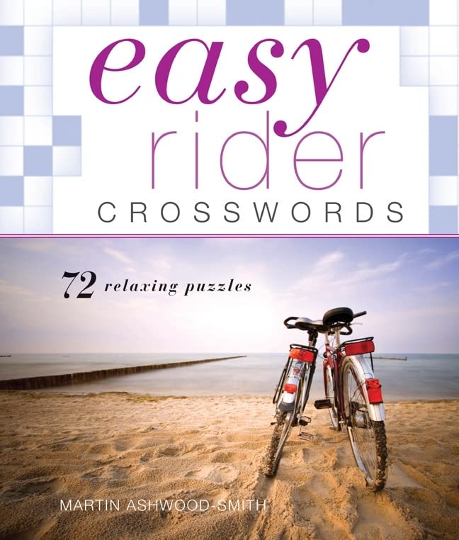 Easy Rider Crosswords: 72 Relaxing Puzzles Leisure & Fun