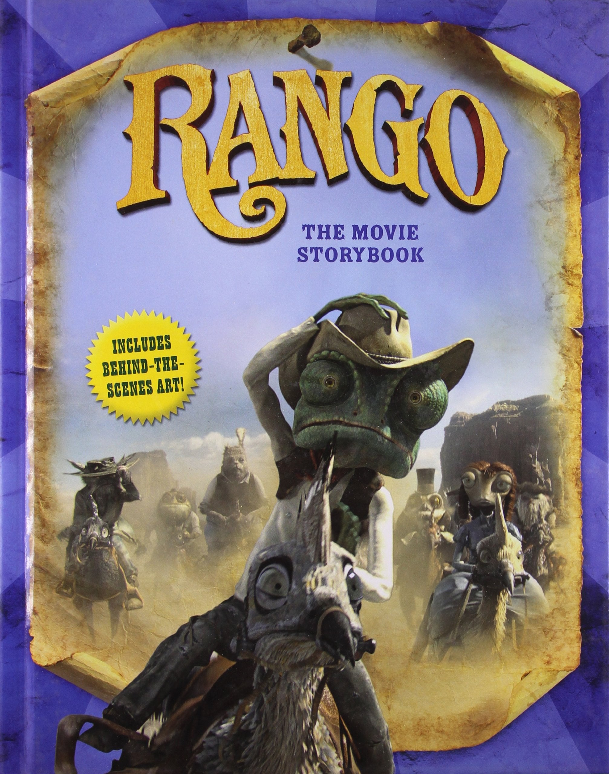 Rango, The Movie Story book, Film Tie-in: Includes Behind-The-Scenes Art! Novels & Short Stories