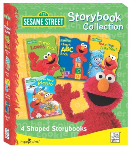 Sesame Street Storybook Collection: 4 Shaped Story book