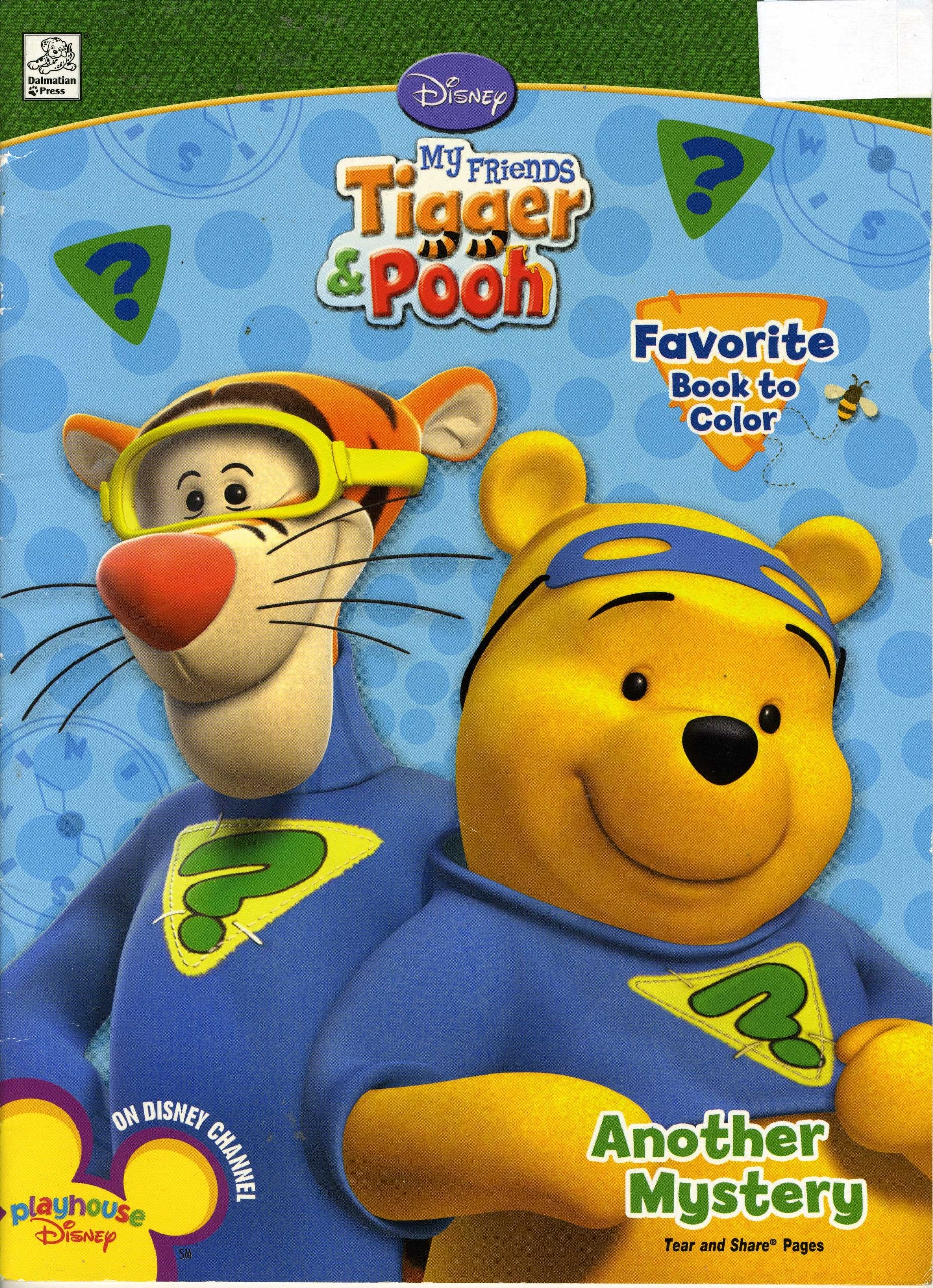 My Friends Tigger & Pooh Favorite Book to Color - Another Mystery (Disney My Friends Tigger & Pooh) Books