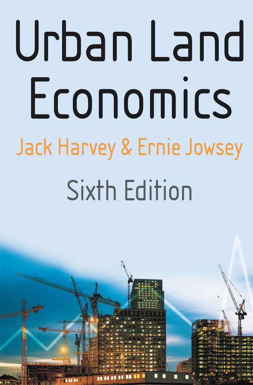 Product Image: Urban Land Economics