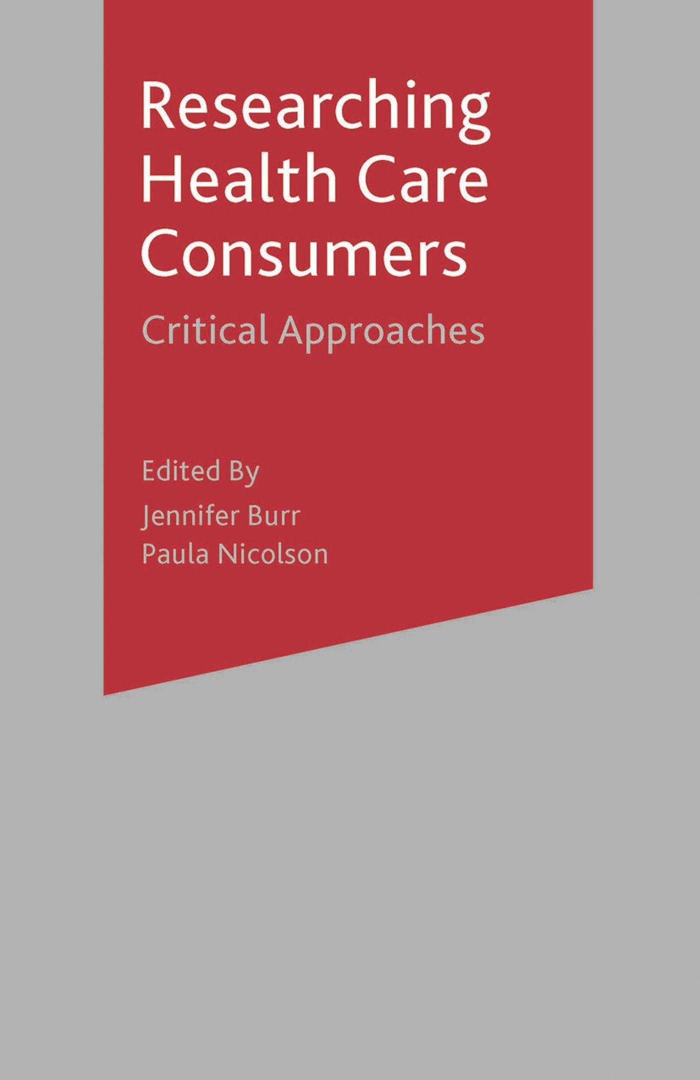 Researching Health Care 'Consumers' Medicine