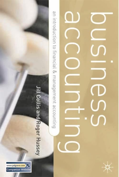 Business Accounting: An Introduction to Financial and Management Accounting Law