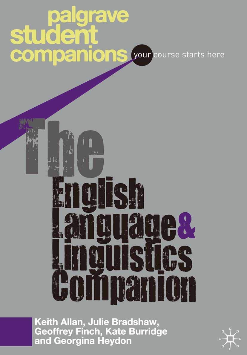 The English Language and Linguistics Companion (Macmillan Student Companions Series) Social Sciences