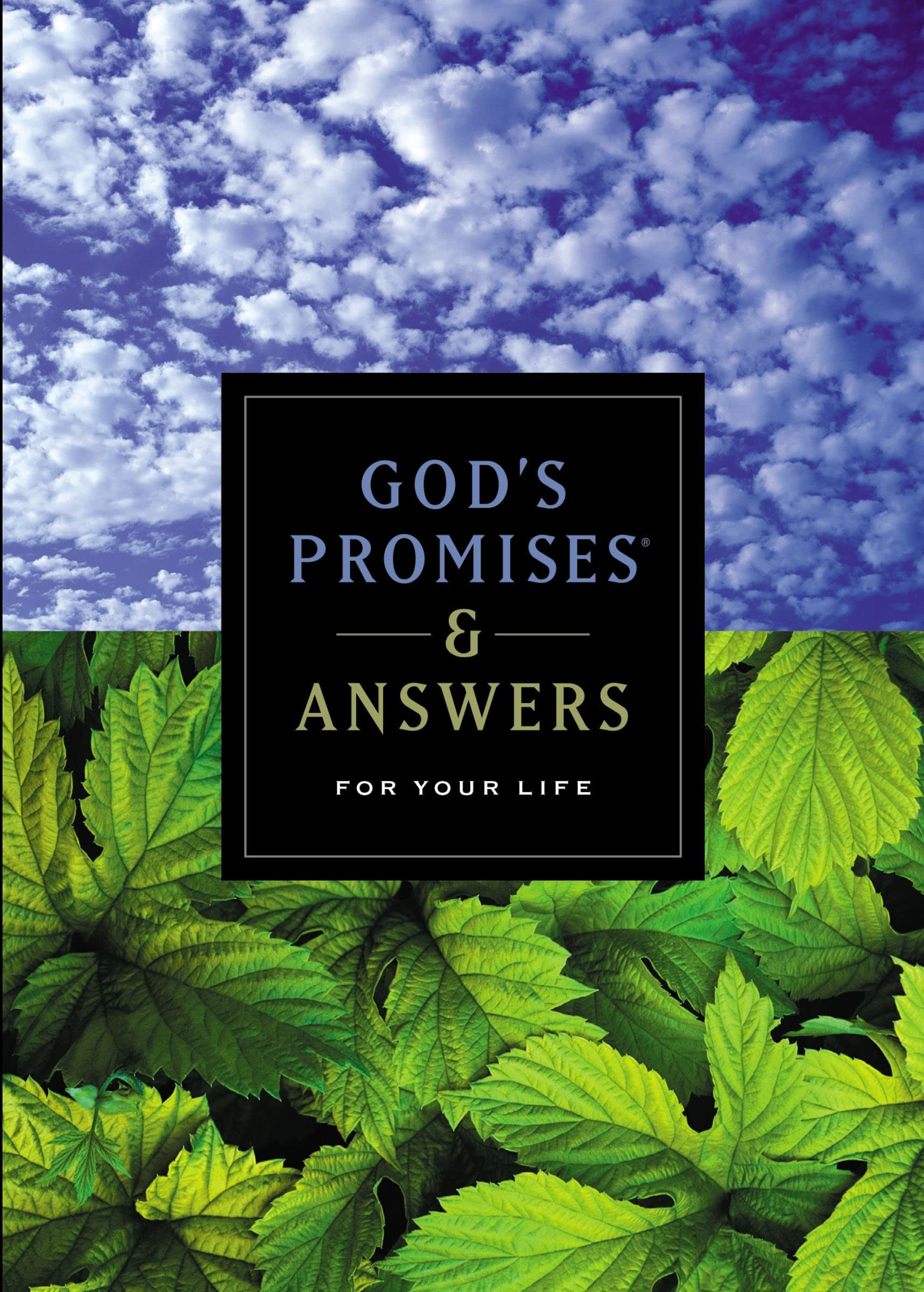 God's Promises & Answers For Your Life Books