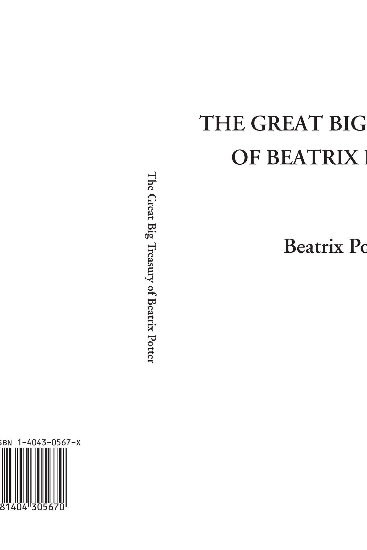 The Great Big Treasury of Beatrix Potter Novels & Short Stories