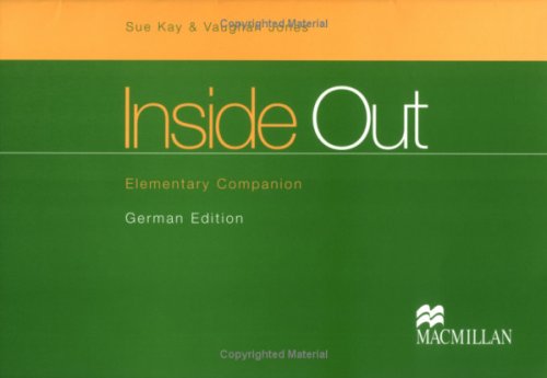 Inside Out Elementary Companion German Edition: German Companion Foreign Languages ​​& Dictionaries