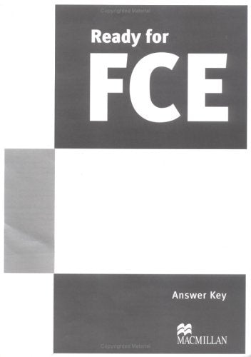 Product Image: Ready for Fce Answer Key