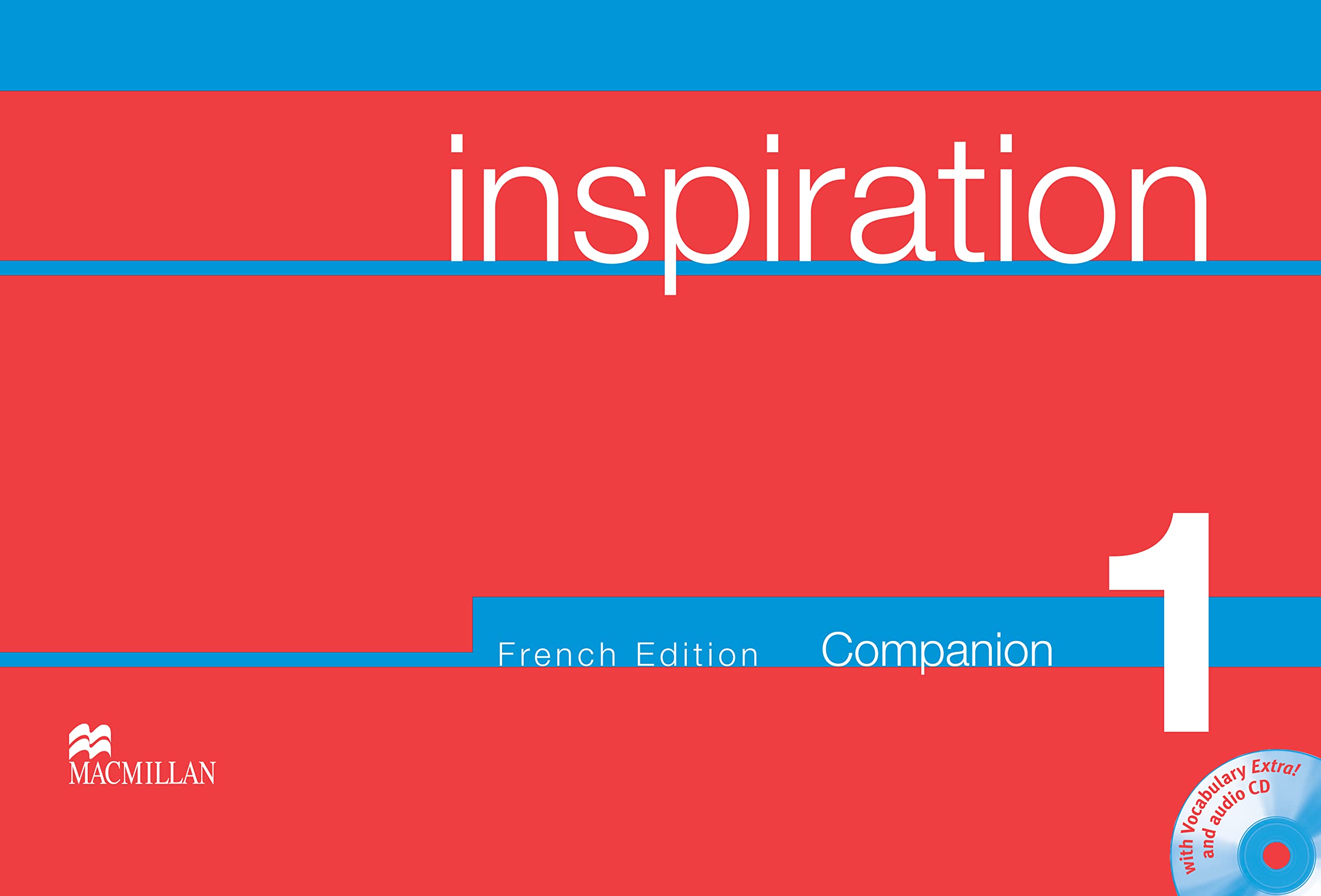 Inspiration 1 French Companion and CD Pack book