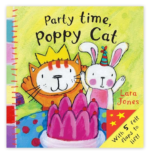 Poppy Cat Peekaboos: Party Time, Poppy Cat book