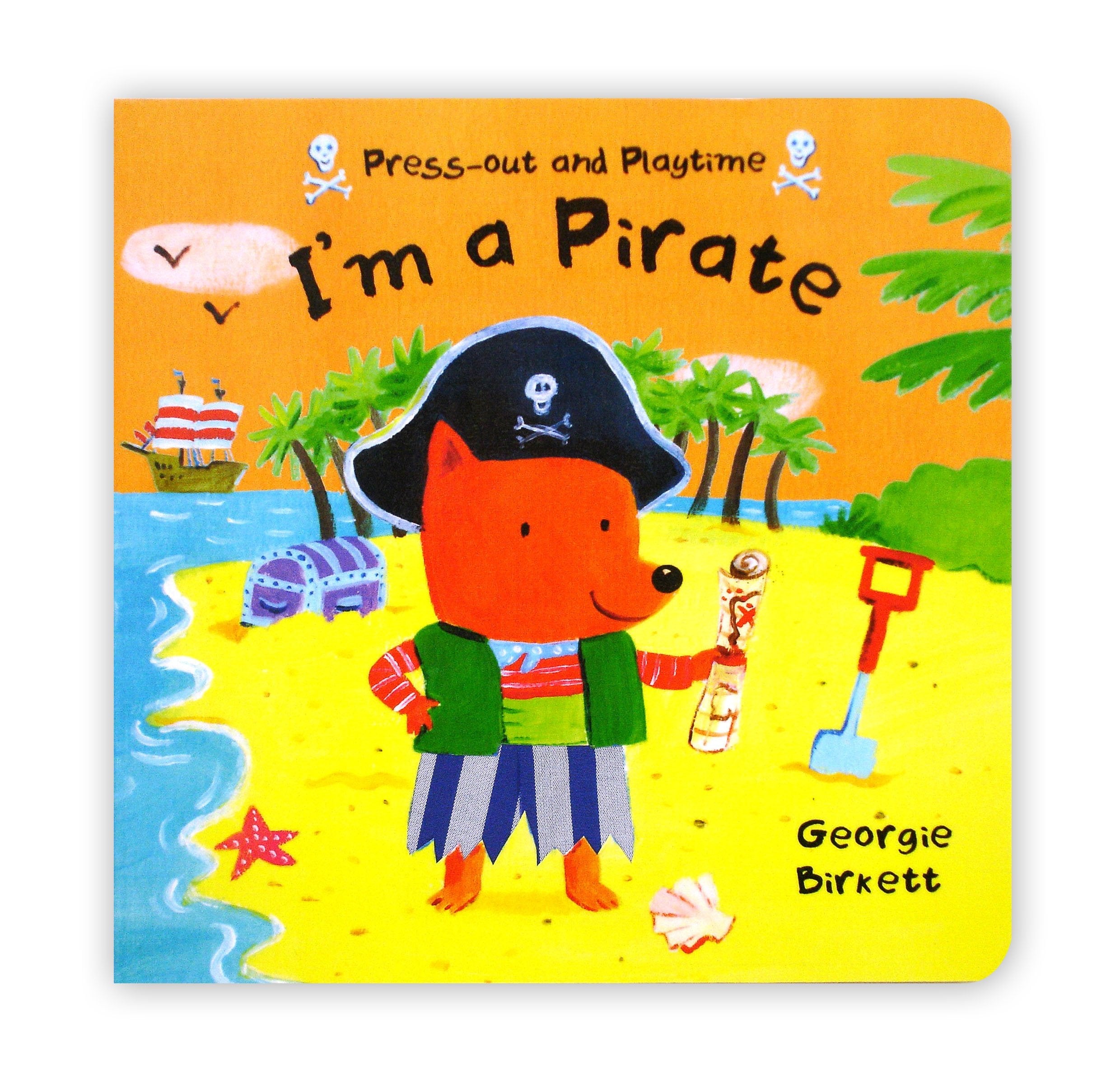 Press-out and Playtime: I'm a Pirate book