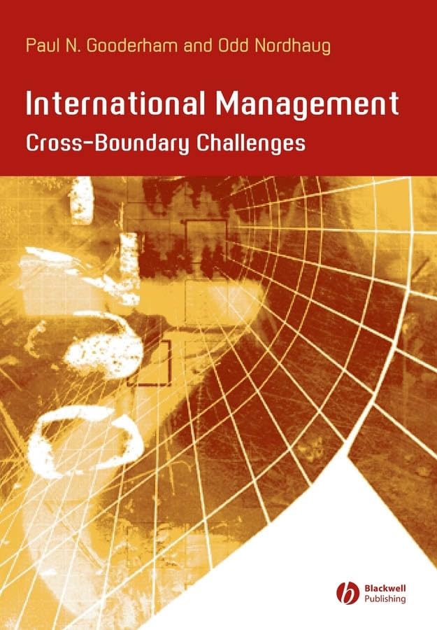 International Organisations and Management: EPZ Edition Business, Finance & Career