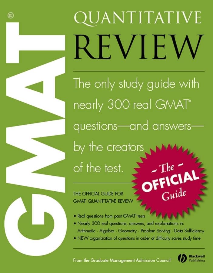 The Official Guide for GMAT Quantitative Review Law