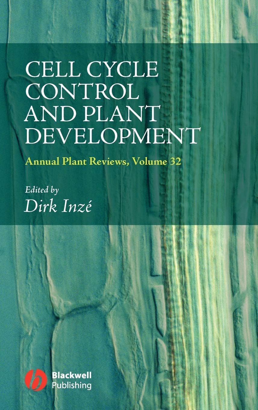 Annual Plant Reviews, Cell Cycle Control and Plant Development Leisure, Home & Garden