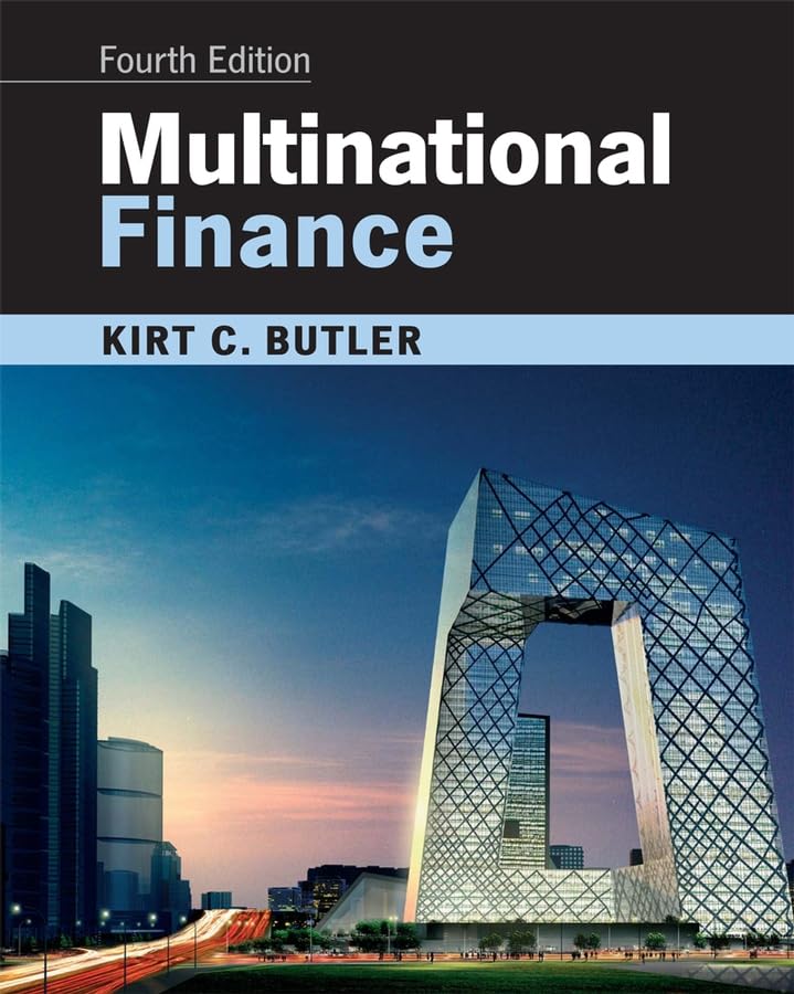 Product Image: Multinational Finance