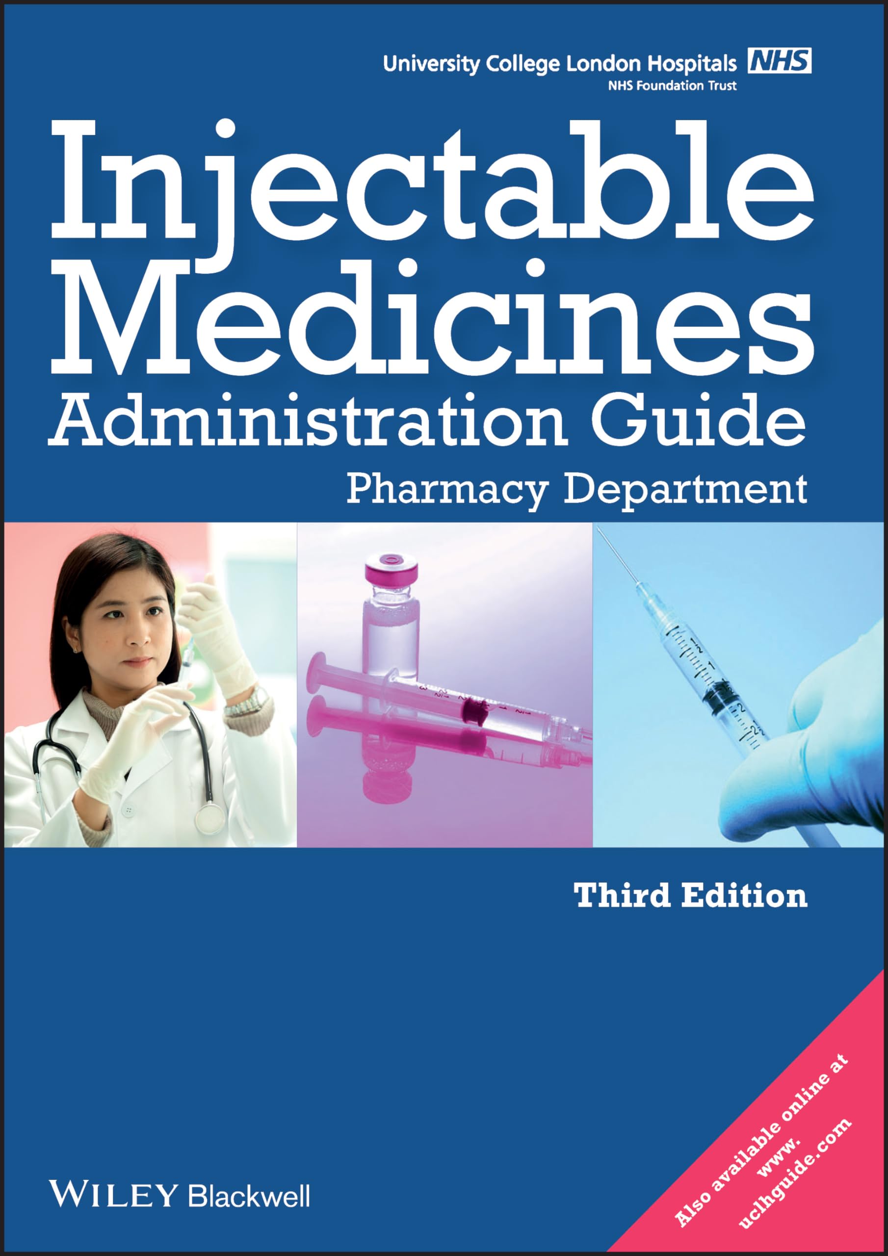 UCL Hospitals Injectable Medicines Administration Guide book