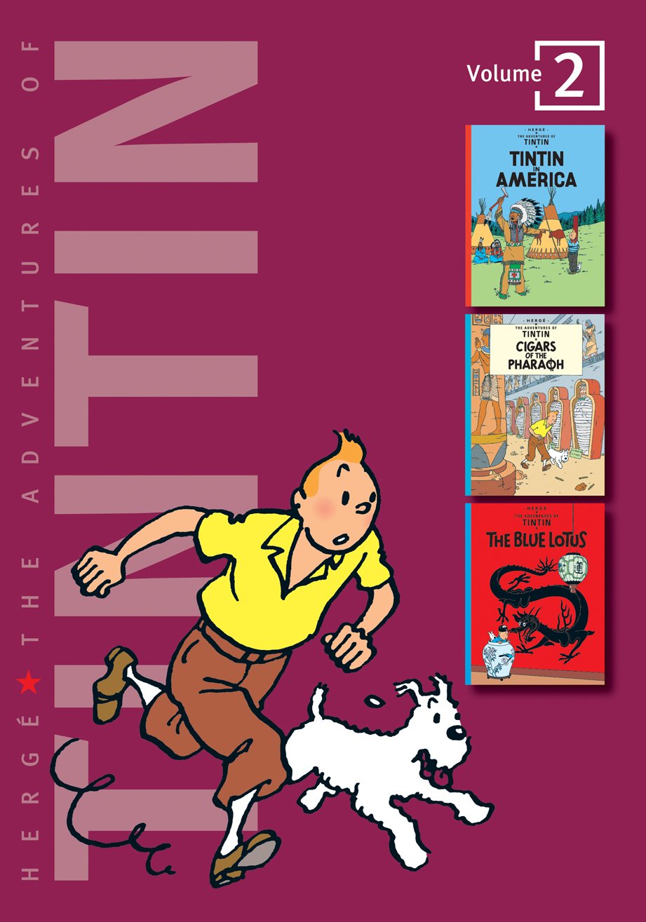 The Adventures of Tintin: Volume 2 (Compact Editions): Tintin in America / Cigars of the Pharaoh / The Blue Lotus (The Adventures of Tintin - Compact Editions) Manga