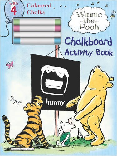 Product Image: Winnie-the-Pooh Chalkboard Activity Book
