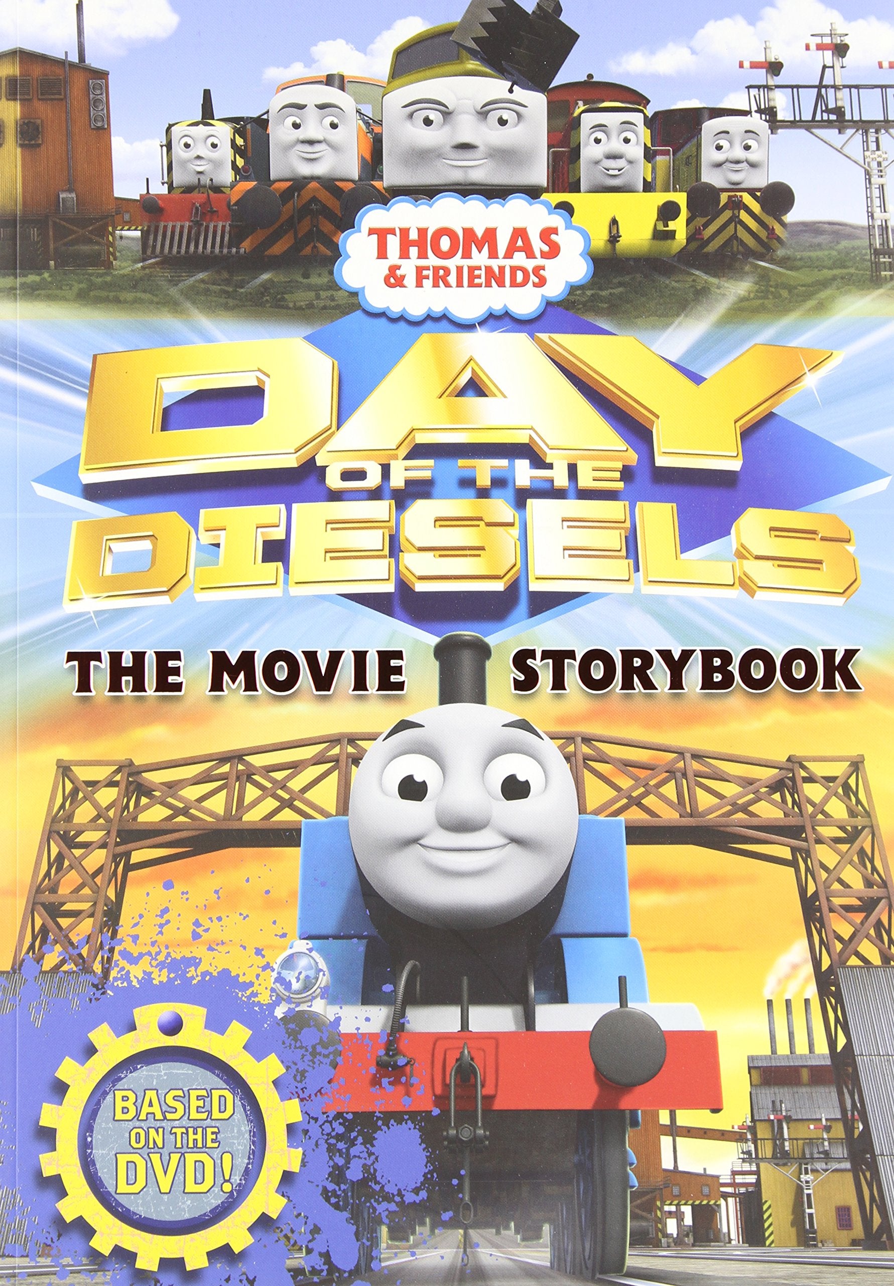 Thomas & Friends Day of the Diesels the Movie Storybook book