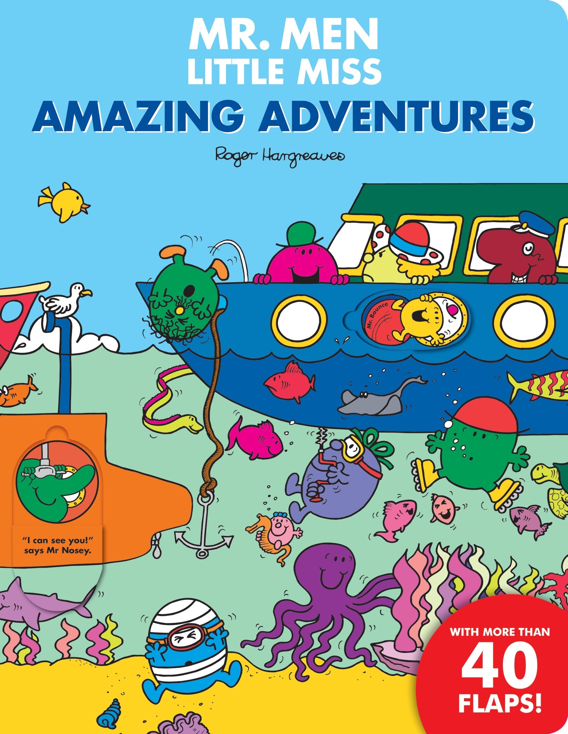 Mr. Men Amazing Adventures Flap Book Novels & Short Stories