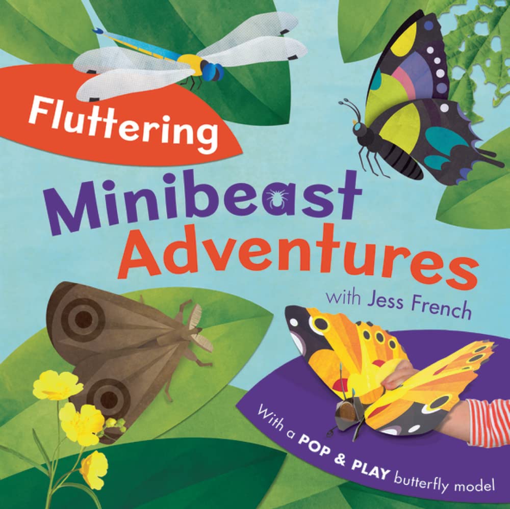Fluttering Minibeast Adventures: With a Pop & Play Butterfly Model Tiptoi & Games