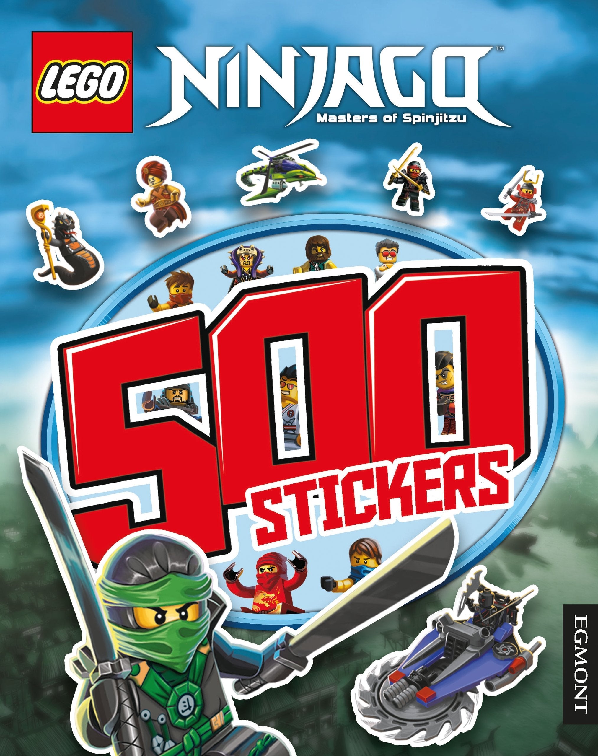 Lego (R) Ninjago: 500 Stickers (Lego® Ninjago) Tiptoi & Games