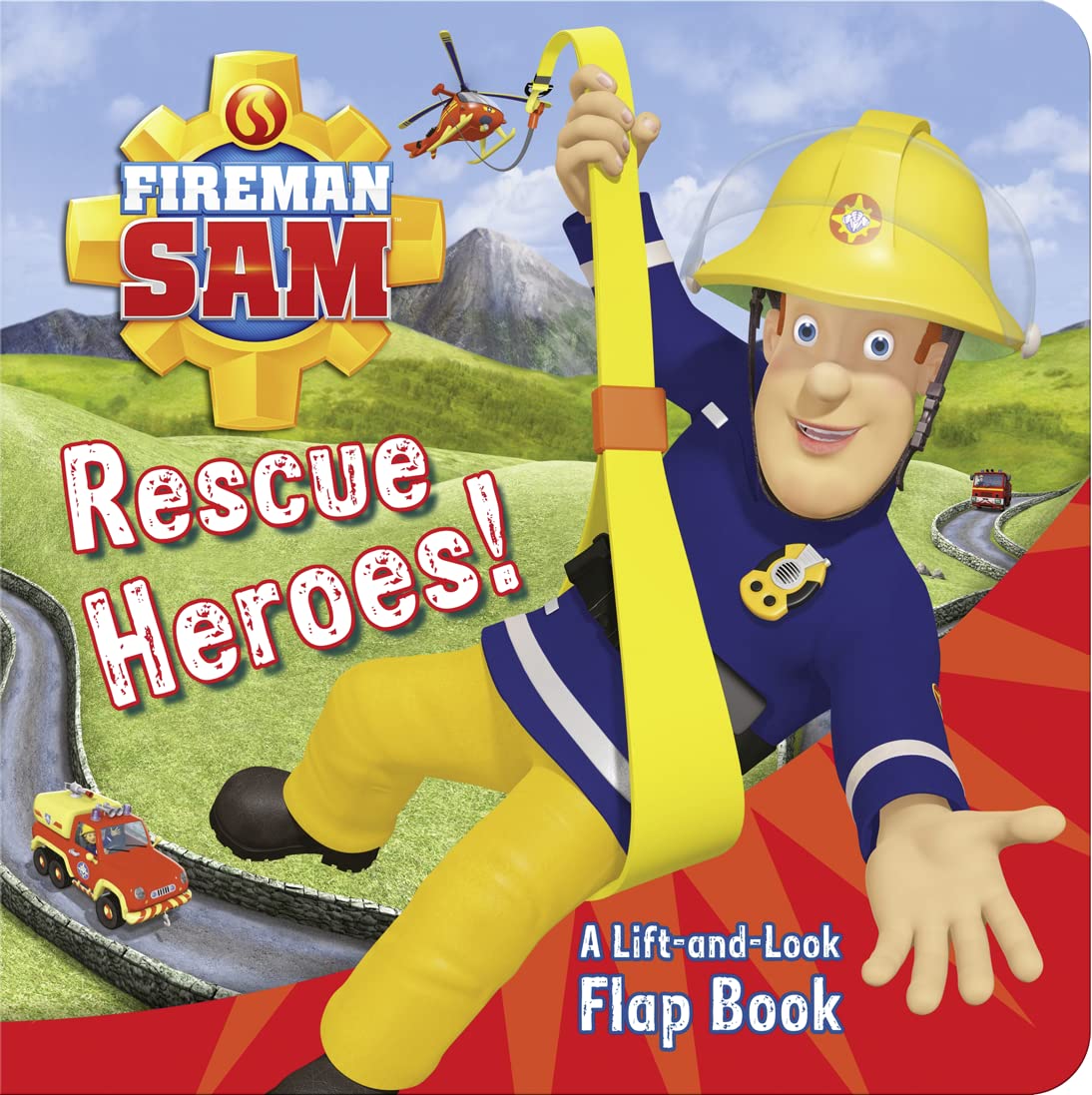 Fireman Sam: Rescue Heroes! A Lift-and-Look Flap Book Non-fiction