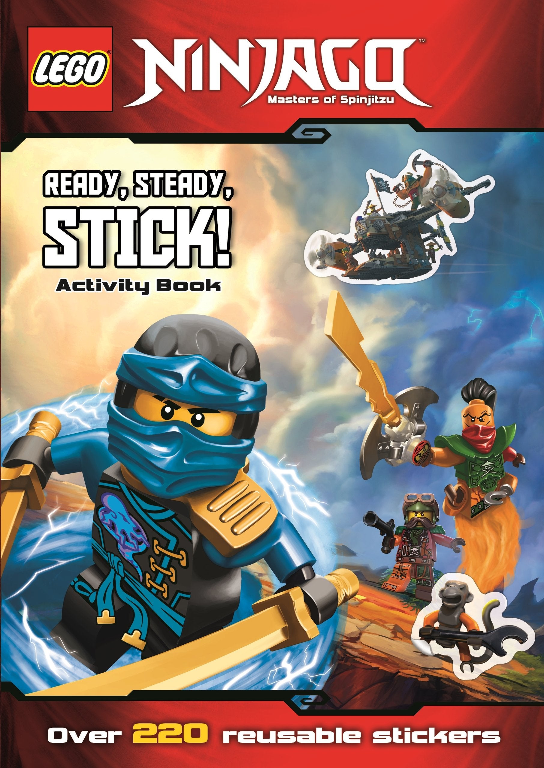 LEGO (R) Ninjago: Ready Steady Stick! Activity Book (Lego® Ninjago) Tiptoi & Games