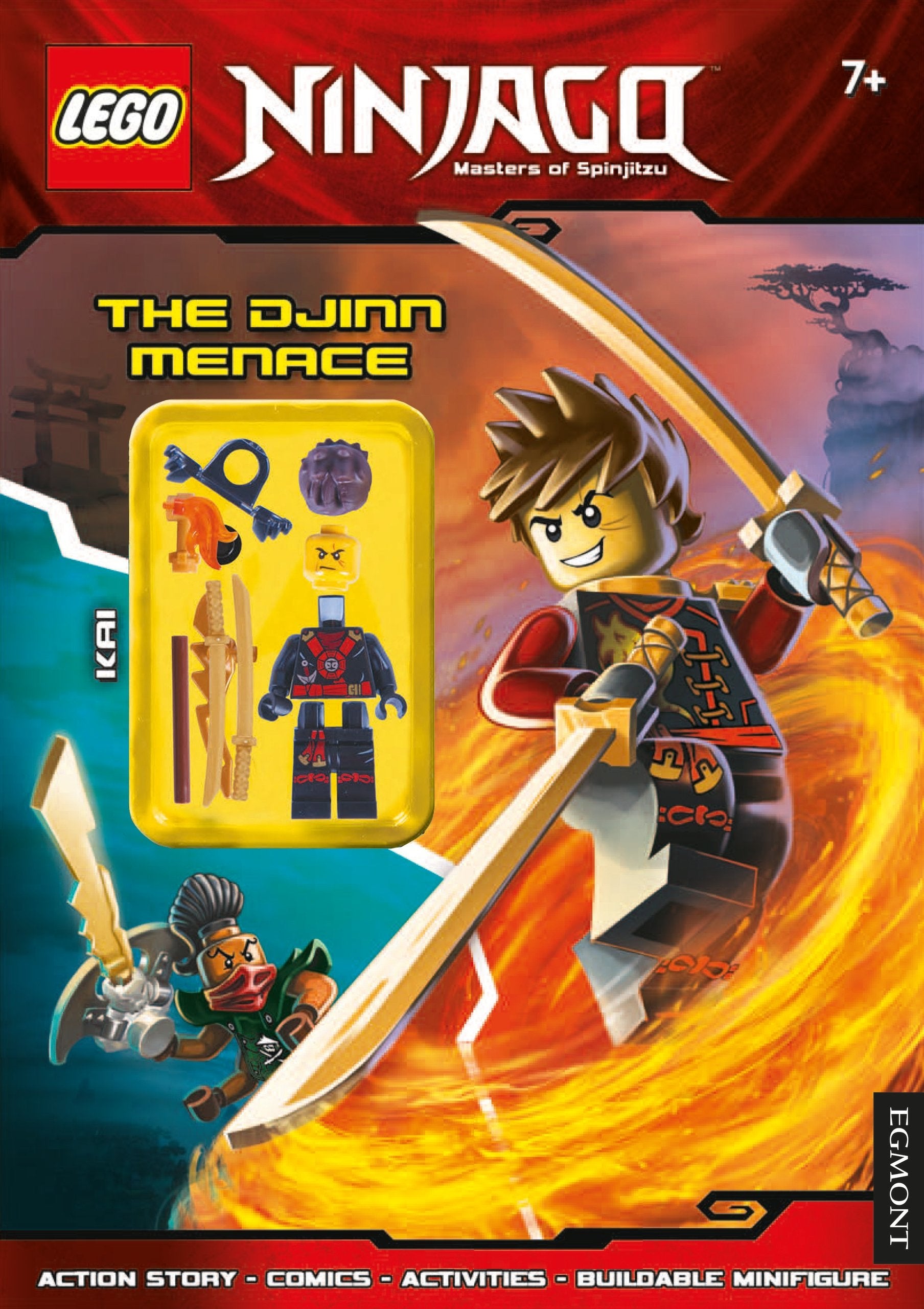 LEGO® Ninjago: The Djinn Menace (Activity Book with Minifigure) book