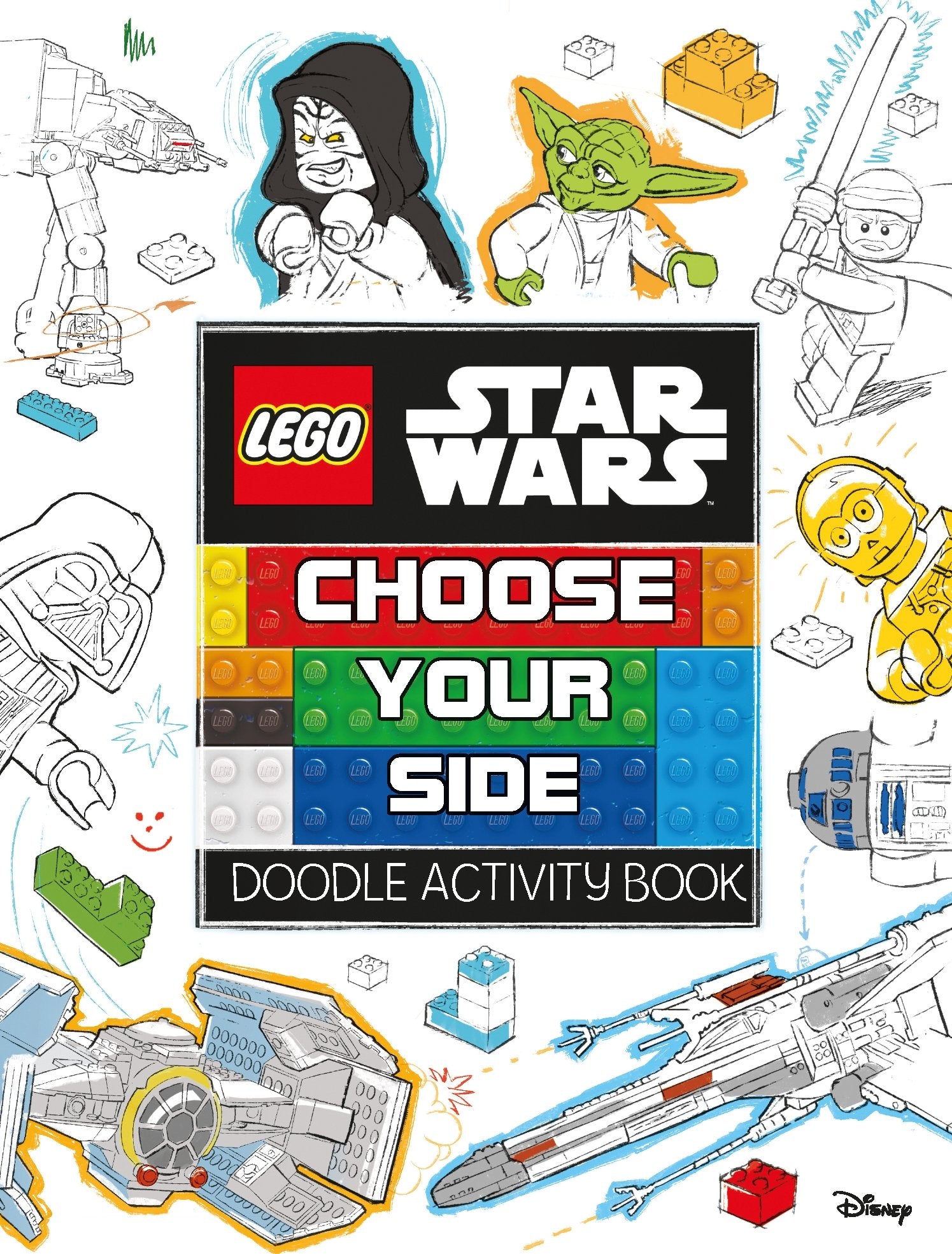LEGO® Star Wars: Choose Your Side Doodle Activity Book Tiptoi & Games