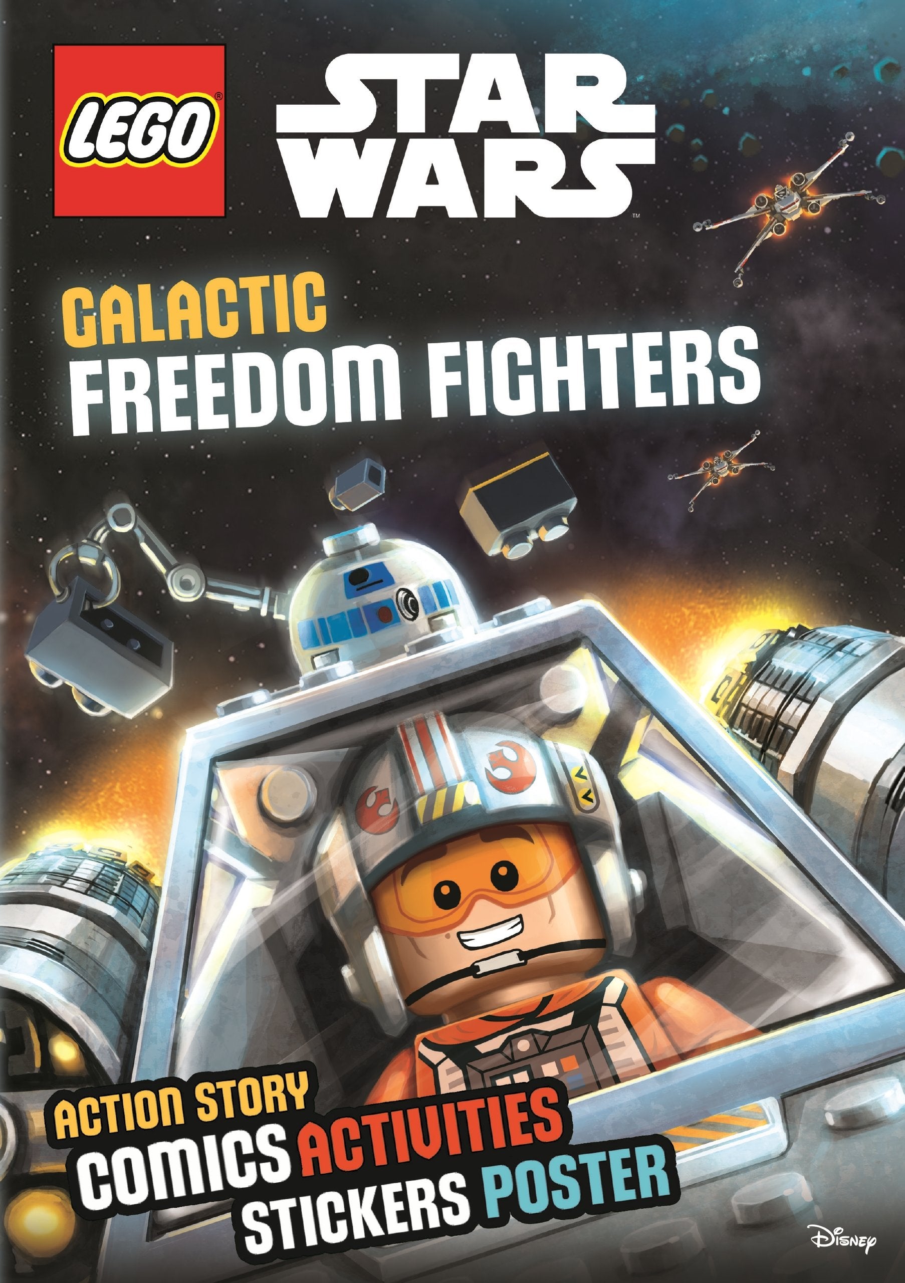 Lego® Star Wars: Galactic Freedom Fighters (Sticker Poster Book) Tiptoi & Games