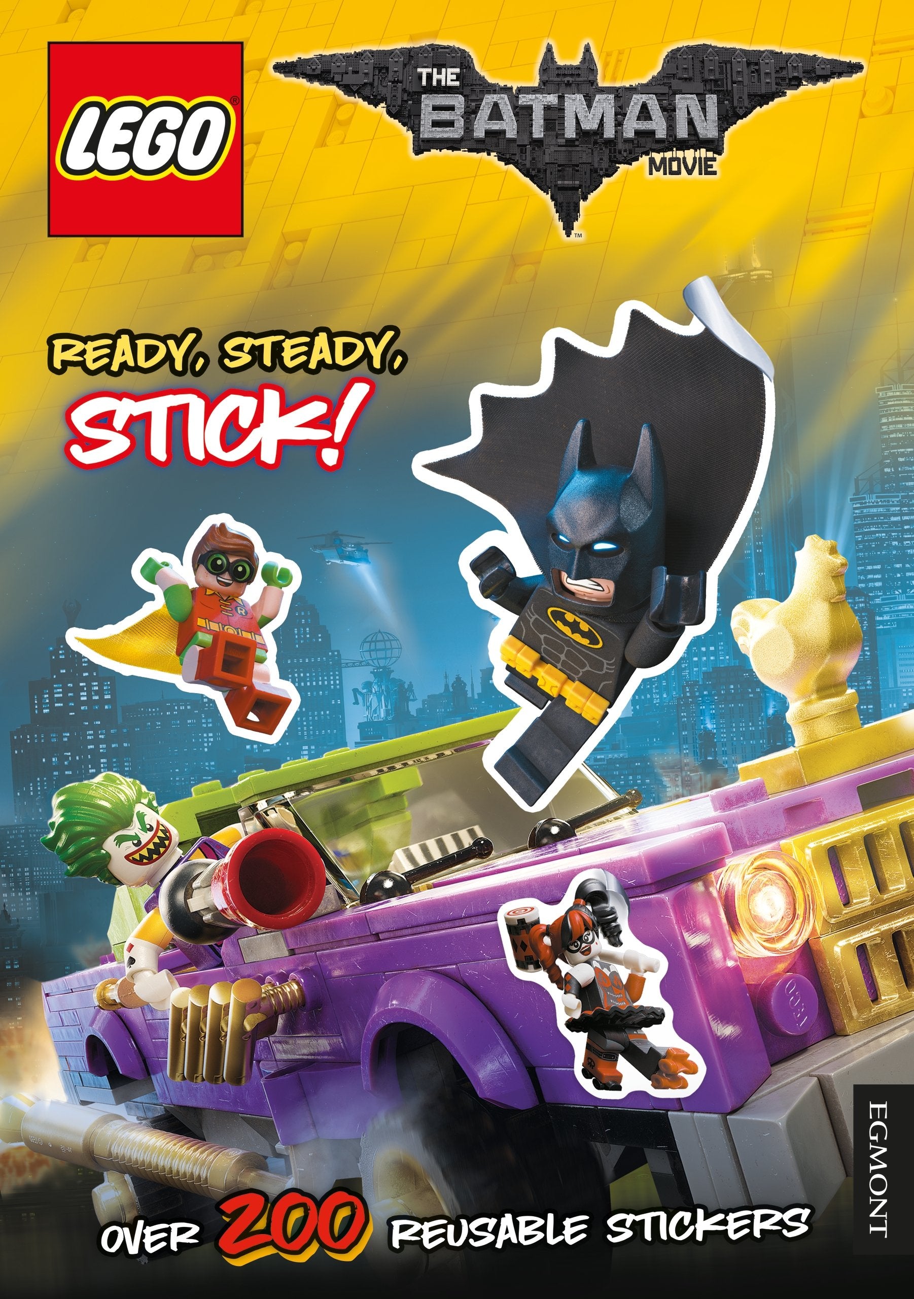 LEGO (R) BATMAN MOVIE: Ready Steady Stick! (Lego® DC Comics) Tiptoi & Games