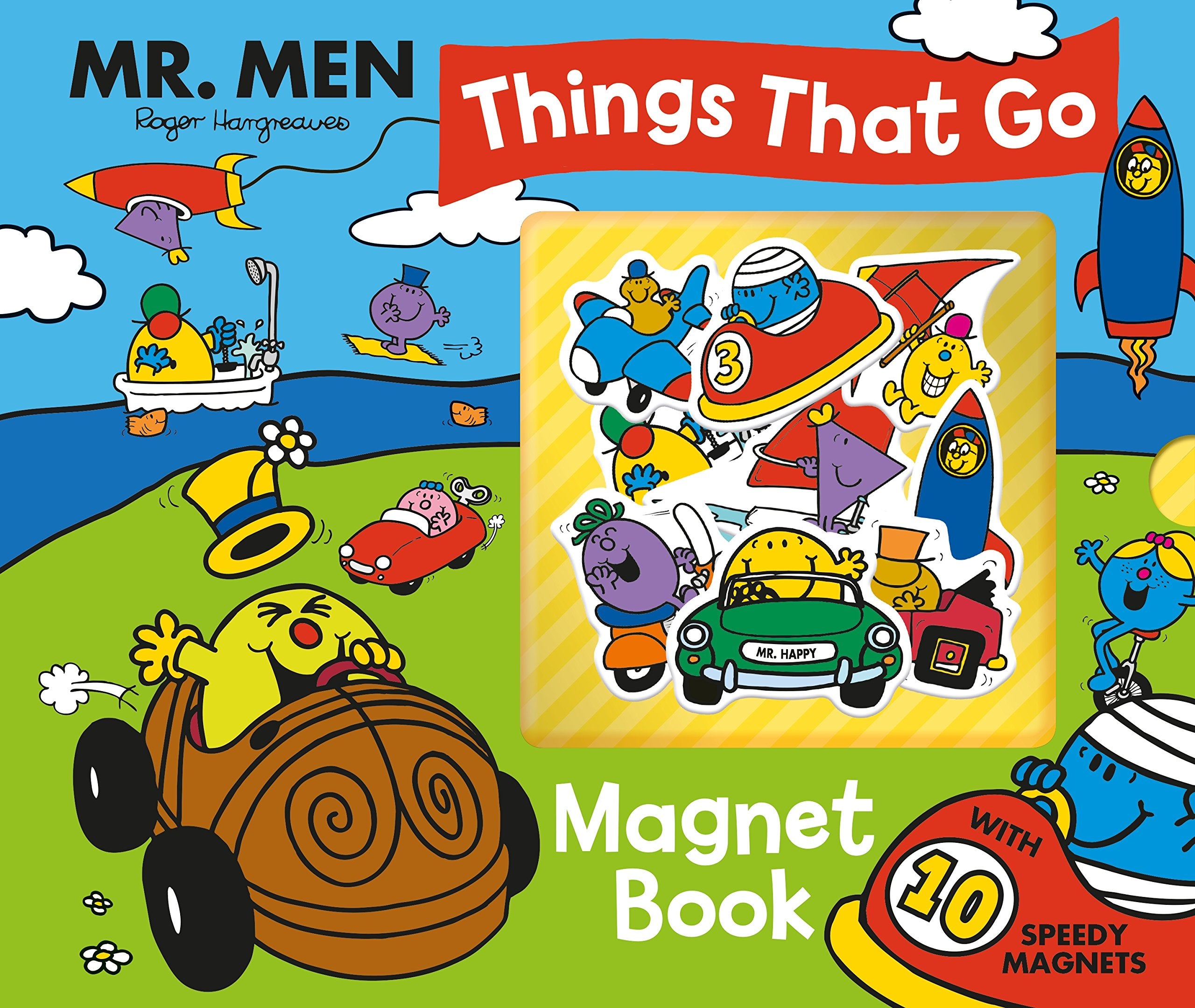 Product Image: Mr. Men: Things That Go Magnet Book