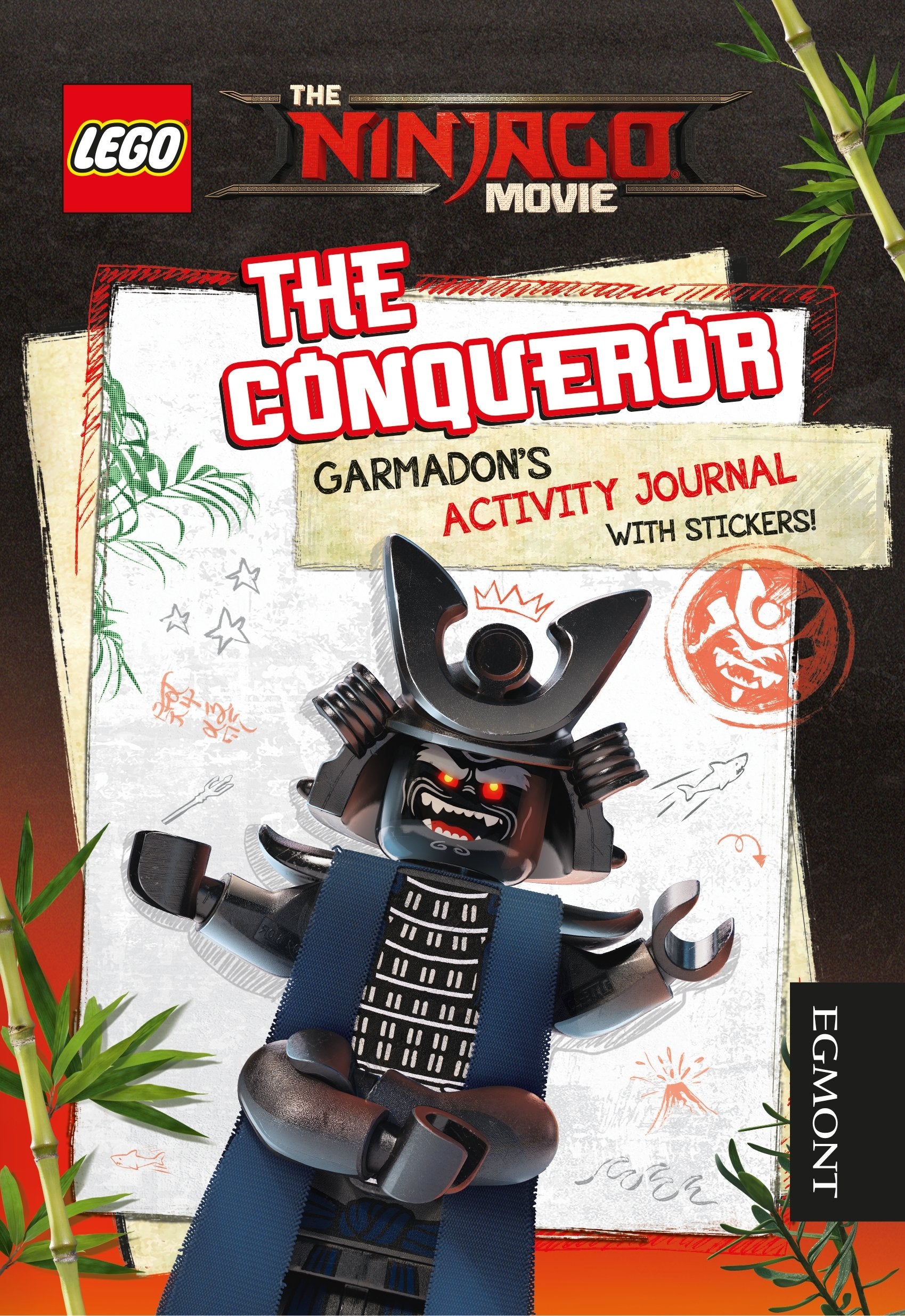 THE LEGO® NINJAGO MOVIE: The Conqueror Garmadon's Activity Journal book
