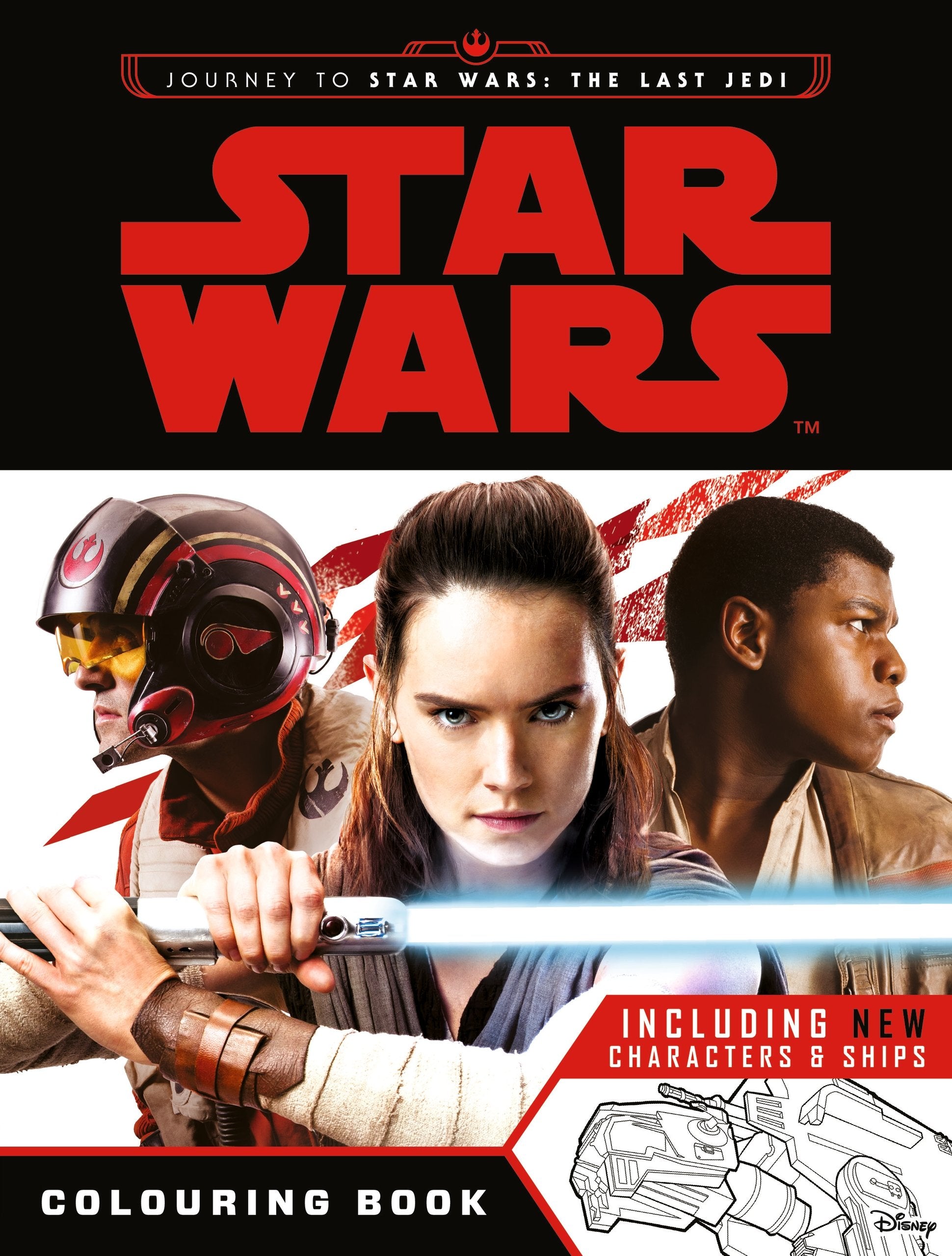 Star Wars: Journey to The Last Jedi Colouring Book Non-fiction