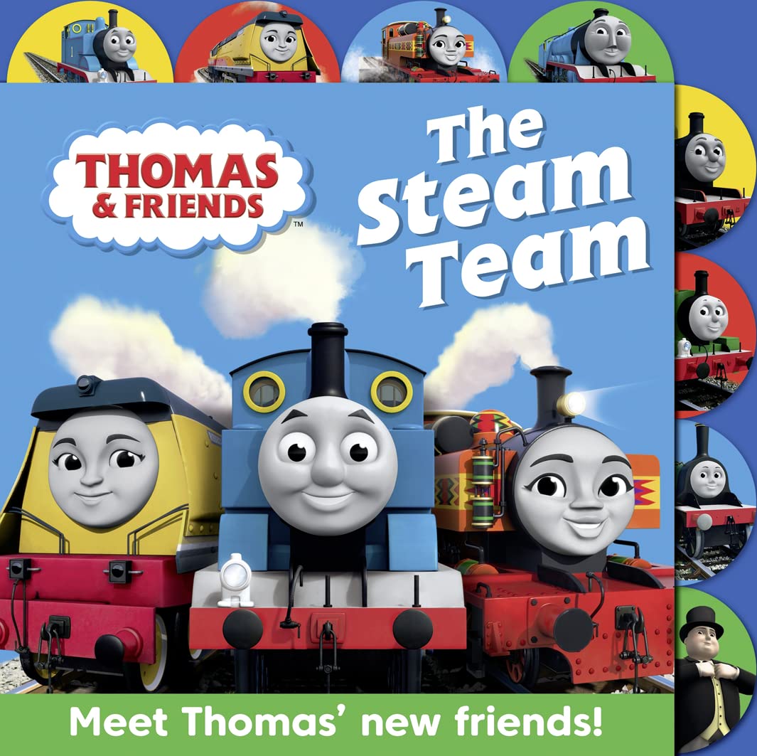 Thomas & Friends: The Steam Team: Tabbed Board Book book