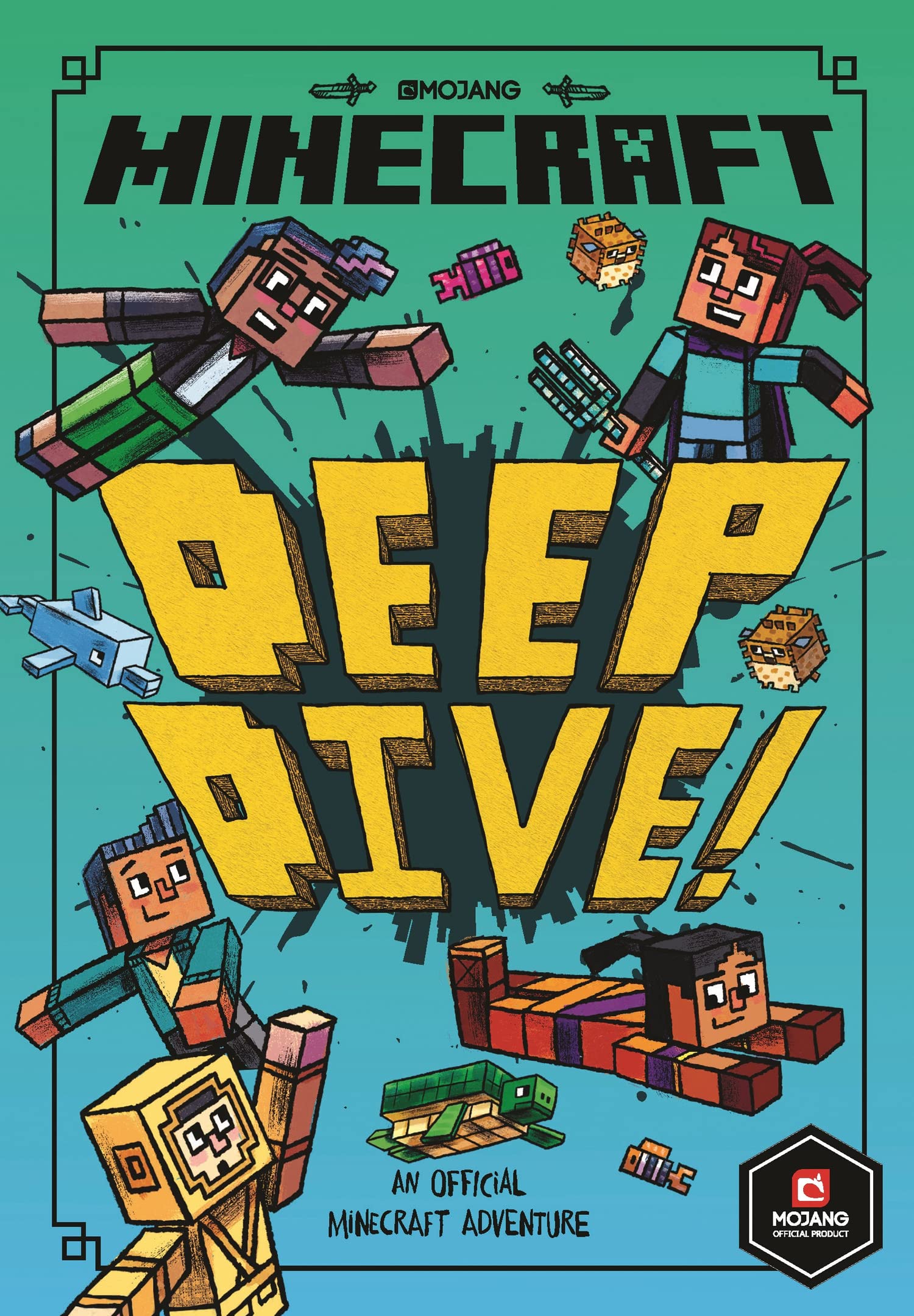 Minecraft: Deep Dive: Official illustrated LitRPG children’s gaming fiction – perfect for fans of A Minecraft Movie and kids aged 6, 7, 8 & 9! (Woodsword Chronicles) Manga
