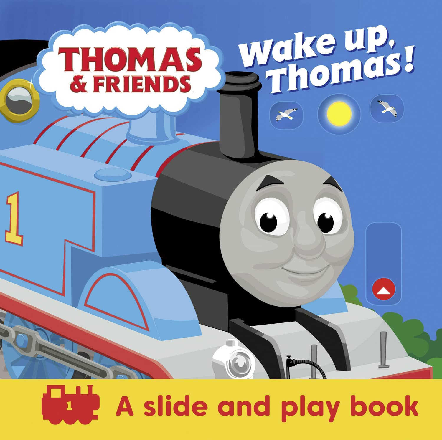 Thomas & Friends: Wake up, Thomas! (A Slide & Play Book): Pull the tabs to wake up Thomas the Tank Engine in this novelty pull tab board book! Parents & Children