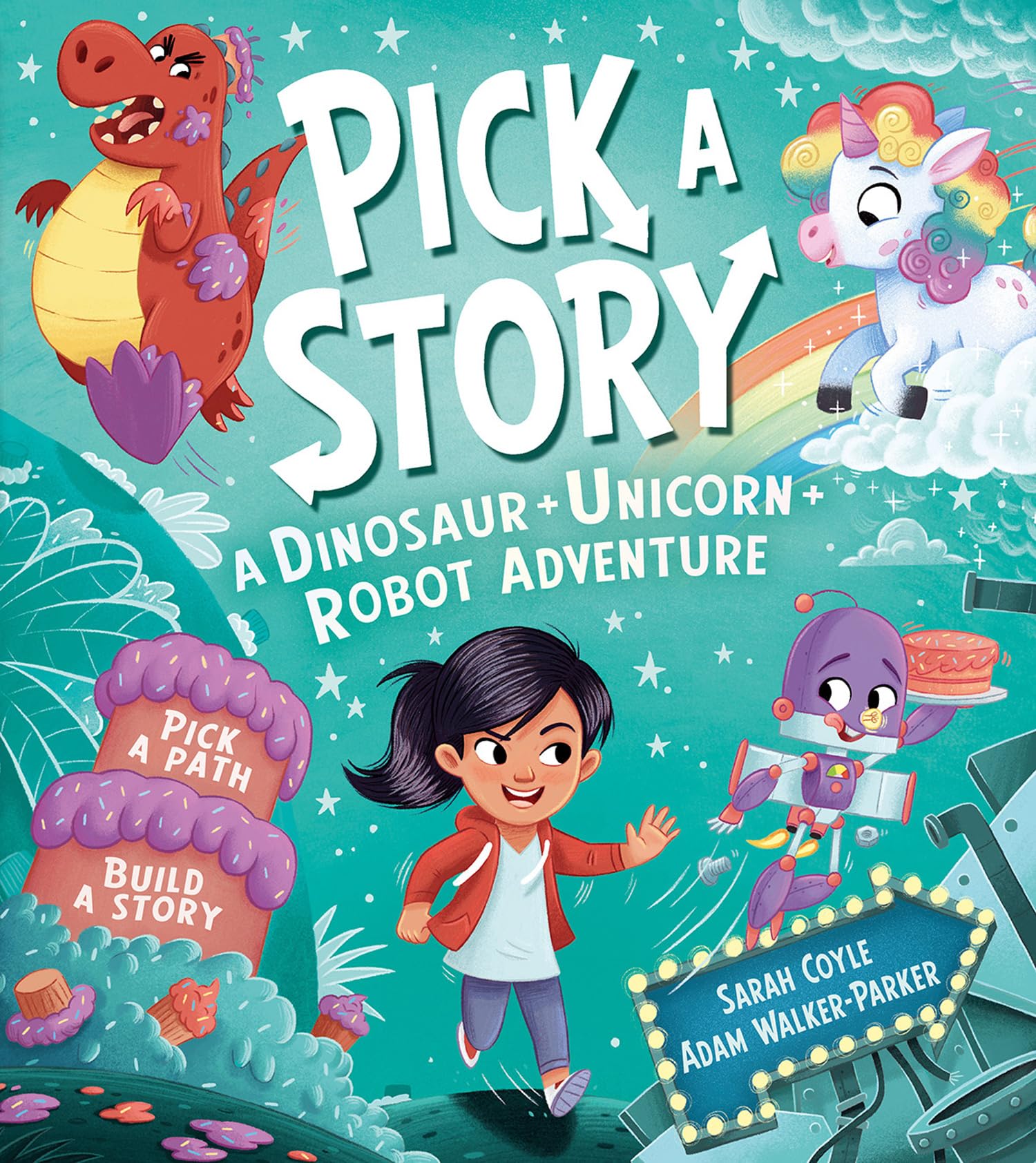 Pick a Story: A Dinosaur Unicorn Robot Adventure book