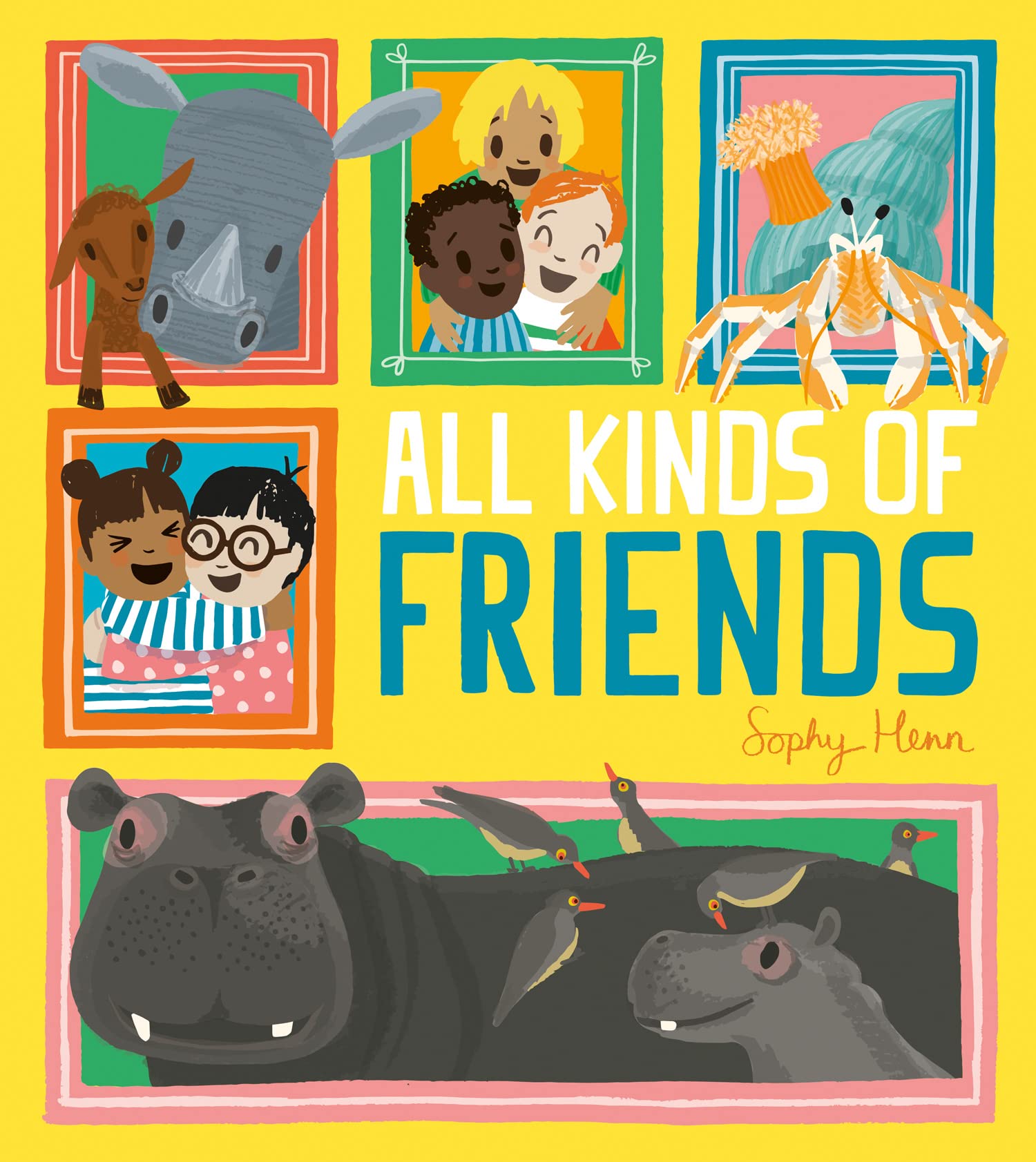 All Kinds of Friends: Encourage young children to recognise kindness and empathy in their own relationships, while discovering the diverse and extraordinary world of animal friendships! Non-fiction