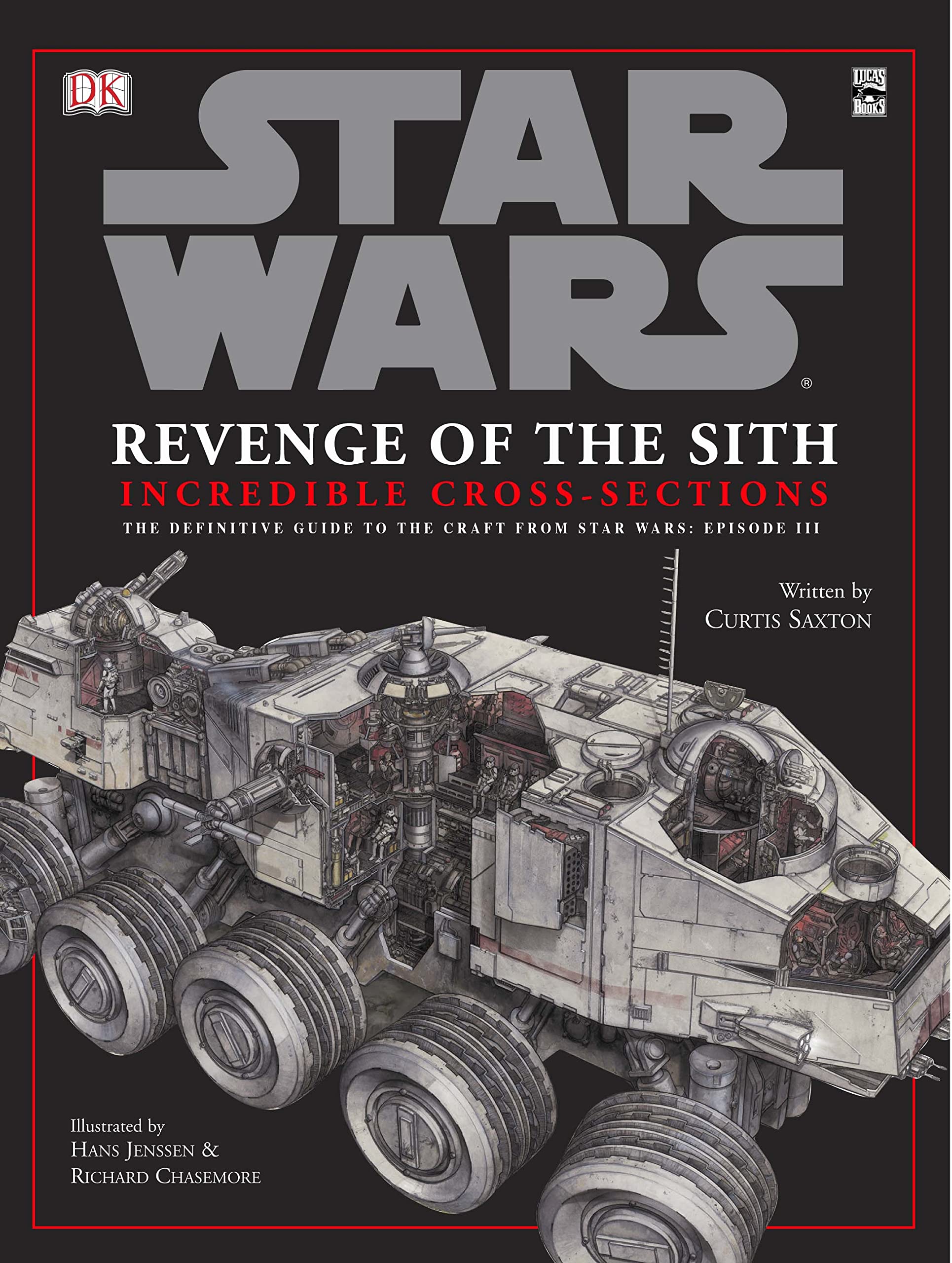 Star Wars Revenge of the Sith Incredible Cross-Sections book