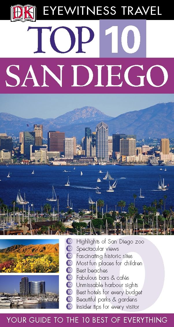 DK Eyewitness Top 10 Travel Guide: San Diego (DK Eyewitness Travel Guide) Leisure, Home & Garden